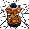 29 Inch Mountain Bike Wheelset, Aluminum Alloy Rim Disc Brake Mountain Bike Wheelset, Quick Release Front Rear Wheels Bike Wheels,Double Six-Hole Disc for 7, 8, 9, 10, 11, and 12s Cassettes (Gold) view 3