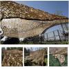 DZHTUF Camouflage Netting Brown Camping Hunting Shade Netting, 2m3m4m5m6m7m8m9m10m Oxford Fabric 150d, Bulk Camo Netting,Brown-6x6m(19.7 * 19.7ft) view 1