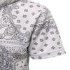URBANJ Men's Baseball Jersey Button Down Shirts Size S-5XL (US, Alpha, Medium, Regular, Regular, 064 Bandana White) view 2