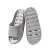 HEXEH Ladies Sandals and Slippers Fashion Personality Slippers Female Summer Indoor Home Bathroom Bathing Breathable Men Thick Bottom Couple Home Shower Slippers (Color : Gris, Size : 38-39) view 1