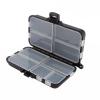POENVFPO 9 Compartments Fishing Tackle Box, Portable Fishing Stuff Storage Case Tackle Stuff Tool Boxes for Rigs Hooks Hooks Baits view 2