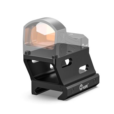 CVLIFE Red Dot Riser Mount for RMR Footprint Cut, Reflex Sight Optic Riser Plate for Picatinny Rail, 25 mm / 0.98 Inch