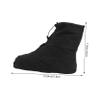 GOOHOCHY 1 Pair Rain Boot Covers Protective Waterproof Overshoes for Men Non-Slip Outdoor Shoe Covers for Cycling Hiking view 2