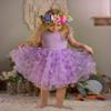 Arshiner Toddler Girls Summer Sundresses Crew Neck Tutu Gown Flower Girls Dresses for Party Wedding (0-Butterfly, 7-8 Years) view 3