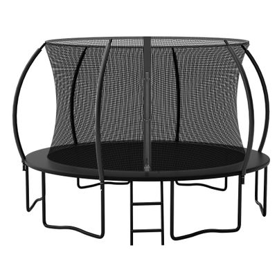 ALTLER Trampoline 14FT Enclosure Net Outdoor Jump for Kids and Adults Round ASTM Approved 450LBS
