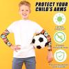Xuhal 10 Pairs Arm Sleeves for Kids Youth Basketball Football Baseball UV Sun Protection Sports Compression Arm Cover(Vortex,Age 11-14) view 2