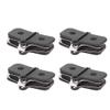 4 Pairs Semi Metal Disc Brake Pads Brake Parts Brake Pad Set, Brake Parts Suitable Brake Pads for Normal Ride Hiking Daypacks view 1