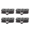 4 Pairs Semi Metal Disc Brake Pads Brake Parts Brake Pad Set, Brake Parts Suitable Brake Pads for Normal Ride Hiking Daypacks view 2
