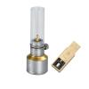 Campingmoon Camping Gas Lantern Outdoor Gas Tent Lamp with Empty Gas Tank Wooden Lantern Case view 1