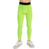 Hotfiary Youth Boys' Compression Leggings Athletic Pants Tights Quick Dry Sports Base Layer for Running Basketball