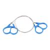 POENVFPO Outdoor Wire Saw Ring Scroll, High Strength Steel Wire Saw Pocket Emergency Wire Saw Scroll for Travel Camping Survival view 2