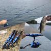 1.8-3.0m Portable Telescopic Fishing Rods Ultralight Carbon Fiber Spinning Fishing Rod Travel Fishing Tackle (Color : Gray, Size : 3.0 m) view 3