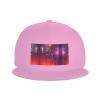 DRTGEDS Darts Arrows Furture Custom Baseball Cap with Image,Men's Hat,Snapback Flat Brim Baseball Cap Pink view 2