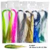FREE FISHER 145Pcs Fly Tying Material Kit Flashabou Dubbing Threads Copper Beads Silicone Rubber Legs Hooks Fly Tying Tools Kit view 4