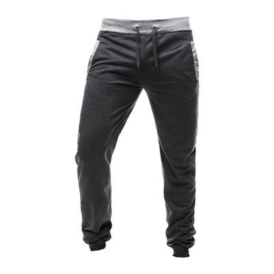 JEsilunmaMY Men's Stretch Straight Joggers Pants Relaxed Fit Casual Sweatpants with Pockets Solid Color Outdoor Running Pants (Dark Grey,Small)
