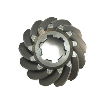 OVERSEE 66T-45551-00 Pinion Gear For Yamaha Outboard Motor 2T 40HP 40X Pursun Hidea Outboard Engine, metallochrome