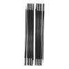 LOCADENCE 4.9M Tent Poles, Fiberglass Sturdy High Strength Elastic Special Head Design Multi Sections Foldable Poles for Outdoor Camping view 1