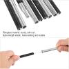 LOCADENCE 4.9M Tent Poles, Fiberglass Sturdy High Strength Elastic Special Head Design Multi Sections Foldable Poles for Outdoor Camping view 4