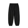 JEsilunmaMY Men's Loose Casual Joggers Pants Stretch Cotton Drawstring Sweatpants Workout Running Fleece Lounge Pants (Black,X-Large) view 3