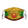 QFZ State seal of Myanmar Durable Masks for Work Play view 1