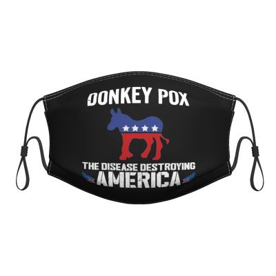 QFZ Donkey Pox The Disease Destroying America Durable Masks for Work Play
