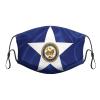 QFZ Houston Flag Durable Masks for Work Play view 1