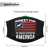 QFZ Donkey Pox The Disease Destroying America Durable Masks for Work Play view 4
