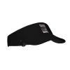 Piguncle I Married My Hero Proud Veterans Wife Ultimate Sun Protection Sunscreen Visor Cap Black view 2