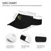 Piguncle Crappie Fish 2 Ultimate Sun Protection Sunscreen Visor Cap Black view 4