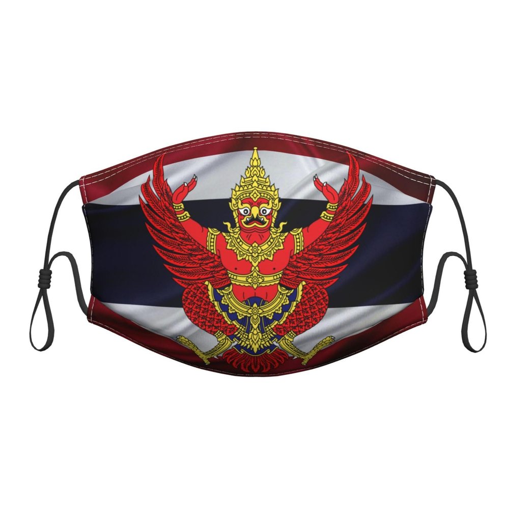 QFZ Emblem of Thailand Durable Masks for Work Play