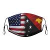 QFZ Flag of Papua New Guinea America Durable Masks for Work Play
