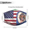 QFZ US-Minnesota State Flag Durable Masks for Work Play view 4