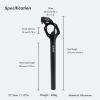 DJC Bike Suspension Seatpost Shock Absorber Seat Post Paralelogramo for MTB Mountain Road Bike Gravel 27.2mm 28.6mm 30mm 30.4mm 30.9mm 31.6mm 33.9mm X 350mm (30.9mm(with Shim Adapter)) view 3