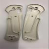 UPFIST 1 Pair Scales Handle Fits for Benchmade Griptilian 550 551, Custom CNC Aluminum Handle Patch Replacement (Size : Black) view 2