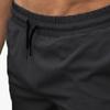 SWJGLITTR Men's Quick-Dry Lightweight Short Workout Athletic Gym Sports Shorts Basketball Running with Pockets Short Pant (Black,Medium) view 3