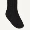 Amazon Essentials Girls' Cable Knit Tights, Pack of 3, White/Black/Navy, X-Small view 2