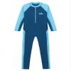 Freebily Kids Girls One Piece Full Body Swimwear Bodysuit Long Sleeve Surfing Rash Guard Swimsuit Sky Blue 3-4 Years view 3