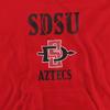 LOGOVISION San Diego State University Official Large Unisex Adult Pull-Over Hoodie,San Diego State Aztecs, Large view 2