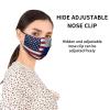 QFZ Russia America Flag Durable Masks for Work Play view 3