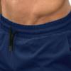 SWJGLITTR Men's Quick-Dry Lightweight Short Workout Athletic Gym Sports Shorts Basketball Running with Pockets Short Pant (Blue,XX-Large) view 2