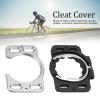 Locadence 1Pair Cycling Shoes Cleat, 2.87X2.X0.31in Removable Cycling Shoes Cleat Cover Adapter Converter with Screws for Cycling Lovers view 4