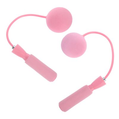 POPETPOP Cordless Skipping Ropes Bear-load Ball Fitness Jump Rope for Home Gym Anywhere