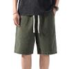 SWJGLITTR Mens Drawstring Work Shorts Relaxed Fit Outdoor Lightweight Short Pant Casual Cotton Summer Cargo Short (Green,4X-Large) view 1
