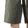 SWJGLITTR Mens Drawstring Work Shorts Relaxed Fit Outdoor Lightweight Short Pant Casual Cotton Summer Cargo Short (Green,4X-Large) view 3