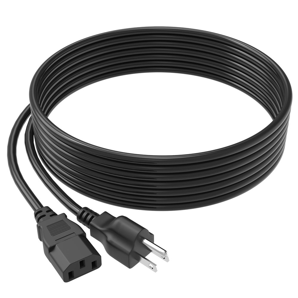 XMHEIRD 6ft UL AC Power Cord Cable for Powerfit Elite PFE-1912-S Vibration Platform Plate Deluxe Exercise Machines