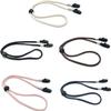 BWESOO Black Hat Chin Cord, Adjustable Strap Clips Windproof Lanyard on Bag Holder for Travel Keeper, Fishing Hats, Hat Clip for Travel on BagMedium view 2