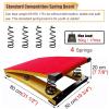 HDYZJQ Small Gymnastics Springboard for Kids Child, Pro Curved Spring Board for Vaulting Training, Gymnastics Equipment Vault Mini Trampoline(Beige) view 3