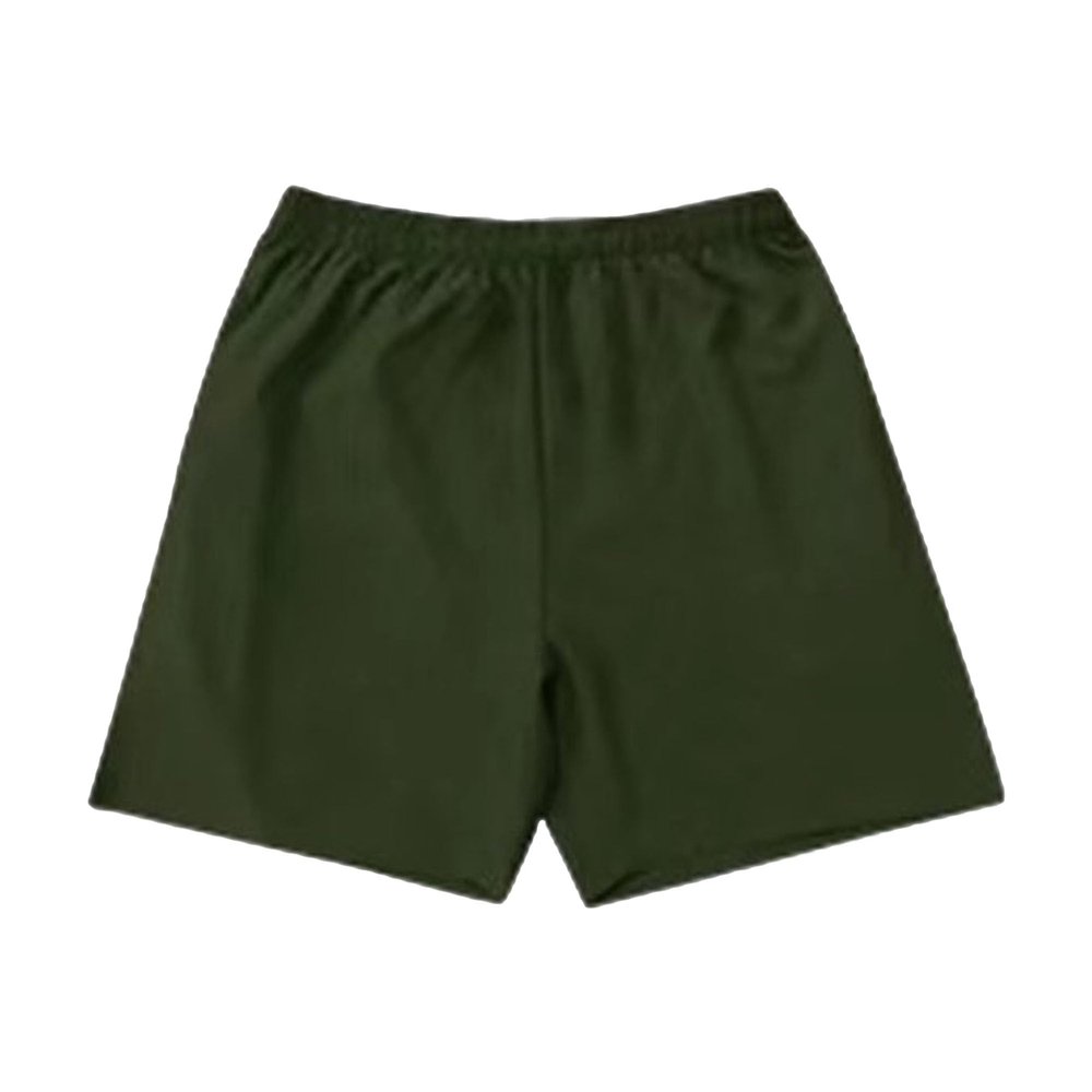SWJGLITTR Men's Workout Running Shorts Lightweight Athletic Short Pant Training Quick Dry Gym Short (Green,Large)