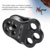 Keenso 30KN Climbing Pulley,Hitch Climber Pulley Climbing Bearing Pulley for Rock Climbing, Rappelling, Zipline Sports view 2