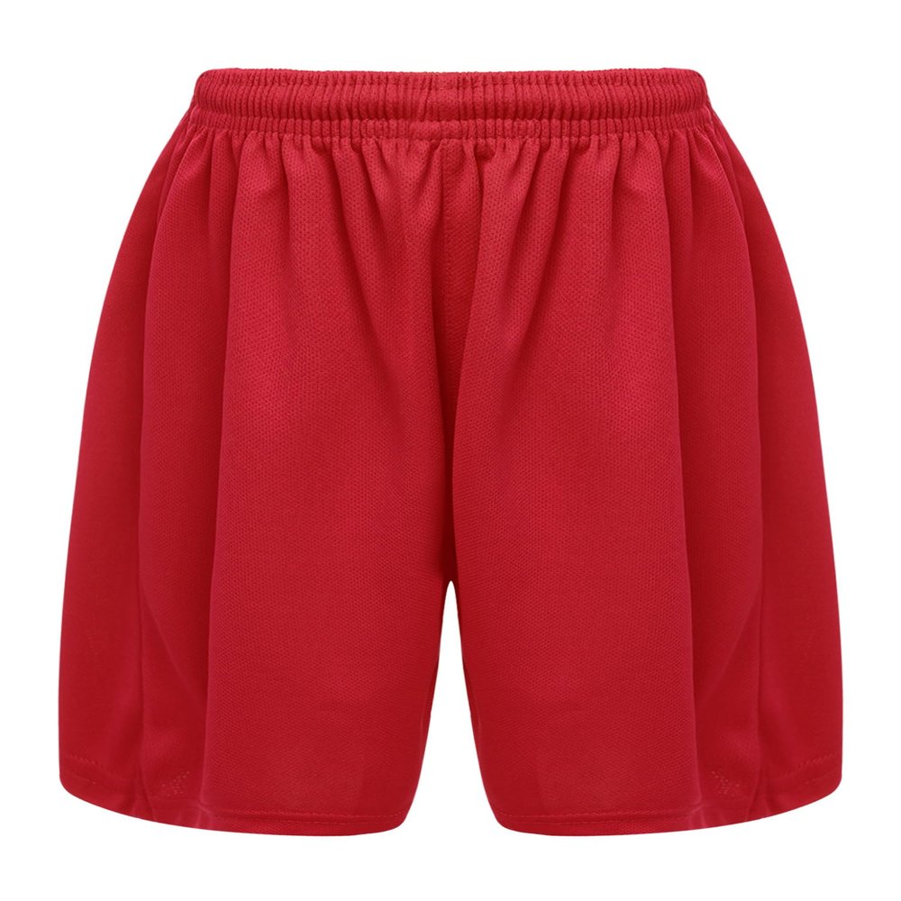 Loodgao Kids Boys Active Shorts Loose Quick Dry Running Gym Basketball Workout Sports Mesh Shorts Activewear Red 11-12